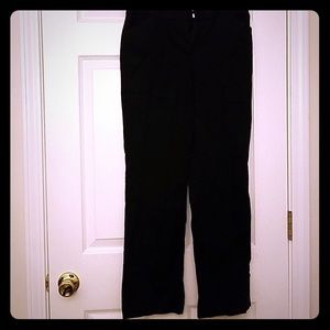 Talbots navy slacks petite